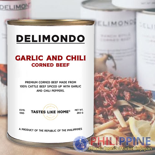 Delimondo Garlicchili Cornedbeef 260g