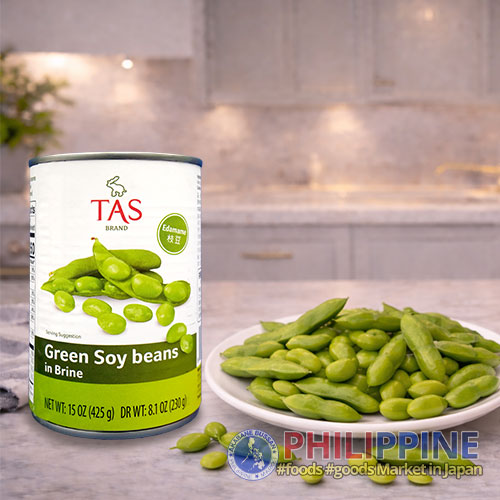Tas Green Soy Beans In Brine 425g