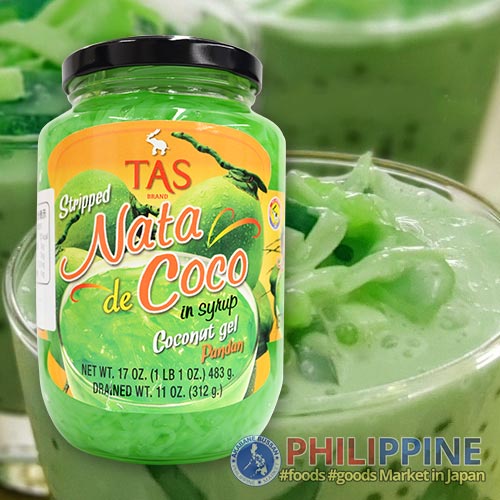Tas Nata De Coco Pandan (Stripped) 483g