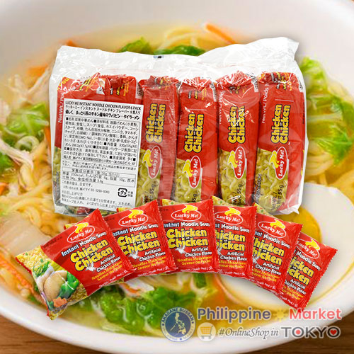 Lucky Me Noodles Chicken 6Pcs