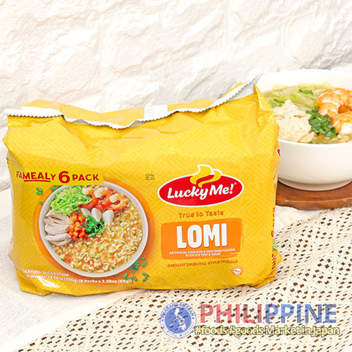 Lucky Me Lomi Noodles 6Pcs