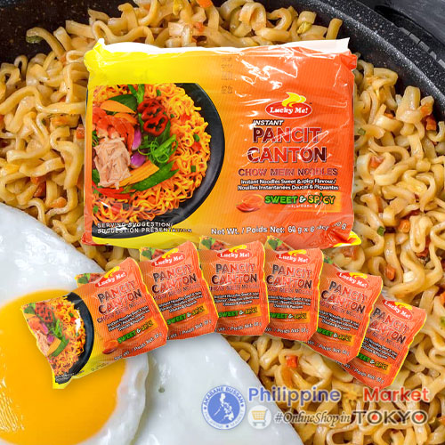 Lucky Me Pancitcanton Sweetspicy 6Pcs