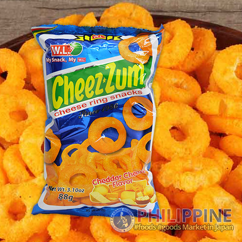 Wl Cheez Zum Cheese Ring Snacks 88g