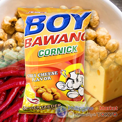 Boy Bawang Cornick Chili Cheese 80g