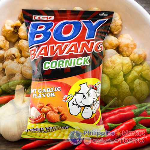Boy Bawang Cornick Hot Garlic 90g