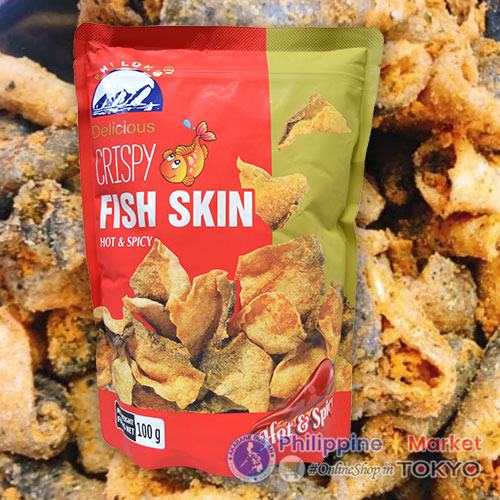 Crispy Fish Skin Hot & Spicy 100g