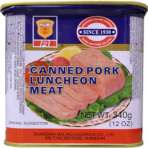 Maling Luncheon Meat Lapad 340g Philippine Foods And Market Akabane Bussan