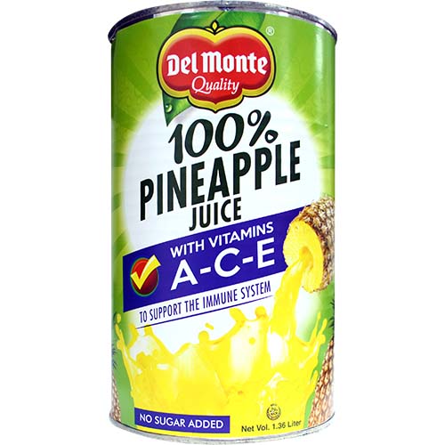 Del Monte Pineapple Juice (L) 1360ml – Akabane Bussan ...